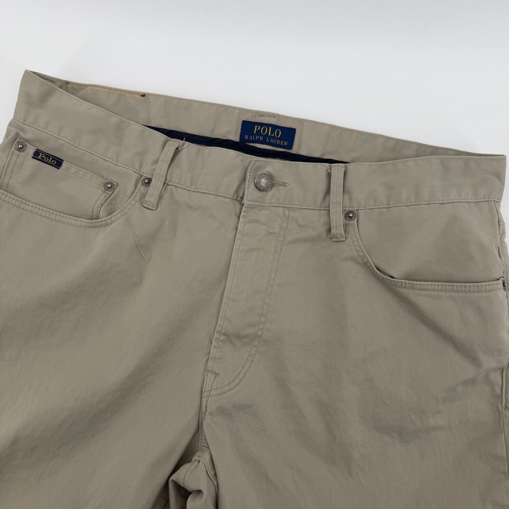 Polo Ralph Lauren Prospect Straight Fit Khaki Chino Pants Mens 34x34